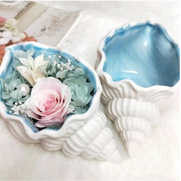 (2) Creative Unique Conch Shell Silicone Molds Bundle +MICA & MORE Shells Sand - Picture 7 of 16